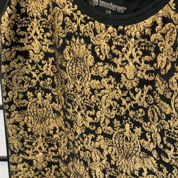 COPY - Shiny gold tank top , says large sea measurements excellent condition - Picture 3 of 7